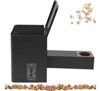 DOJOEUU Kit d'assemblage de trémie pour fumoir à pellets, pièce détachée pour fumoir électrique à pellets de Bois 250 W, Affichage numérique LED, température réglable, kit de Conversion