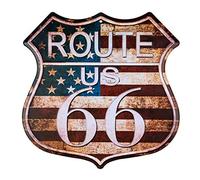 dojune - Route 66 American Vintage Wholesale Metal Novelty Highway Shield