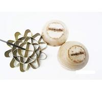 DOK JOK Moule à biscuits croustillants de tournesol 10,2 cm de diamètre 10,2 cm en laiton en forme de fleur de lotus