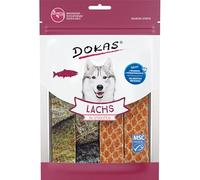 Dokas Bandes de Saumon | Pack de 8 | 8 x 100 g | Friandises pour Chiens de Tout âge | des ingrédients de Haute qualité Peuvent Rendre Cette friandise particulièrement savoureuse | en récompense
