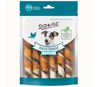 Dokas Bâton à mâcher avec poitrine de poulet et peau de poisson - La collation spéciale pour chien - Parfait pour entre les deux ou pour récompenser - 1 x 170 g