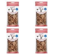 Dokas cœurs de Poulet lyophilisés | Pack de 4 | 4 x 22 g | Aliment complémentaire pour Chiens | Peut stimuler l'instinct Naturel de Mastication et compléter l'alimentation Quotidienne
