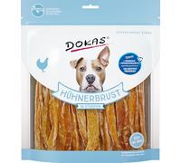 Dokas Dog POITRINE DE POULET en lamelles | 500 g | Aliment complémentaire pour chiens | Poitrine de poulet séchée en lamelles | Convient à tous les chiens, de toutes tailles et races