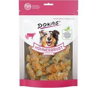 Dokas Dog Snack Rouleau de poitrine de poulet au fromage 250 g
