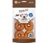 DOKAS - Donuts avec poitrine de poulet pour chien, 160 g
