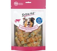 Dokas Hühnerbrust kaurolle - Rouleaux à mâcher de poitrine de poulet, 8 x 250 g