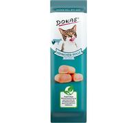 Dokas Rouleau de poulet avec bœuf - délicieuses collations pour chat - 10 x 10 g