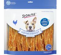 DOKAS Snack de qualité supérieure sans céréales en lanières pour Chiens - Idéal pour Entre Les Deux, 900 g (1 Paquet)