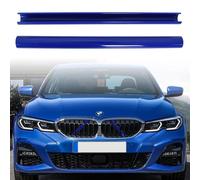 Dokeno 1 Paire d'Inserts de Calandre Avant, Bandes de Calandre Bandes de Inserts Calandre Accessoire pour BMW 1 2 3 4 5 6 7, Car Avant Radiateur Grill Double Slats Auto Accessoires pour BMW