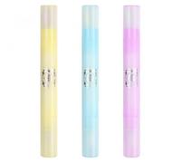 Dokeno 3 Pièces Stylo Dissolvant pour Vernis à Ongles Nail Art Rechargeable Stylo Dissolvant Stylos Correcteurs de Vernis à Ongles pour Effacer les Bavures de Vernis avec 9 Pointes de Rechange