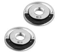 Dokeno Écrou Serrage Rapide M14 2Pièces, Écrou Meuleuse d'angle, Écrou Retenue pour Meuleuse D'angle Accessoires Meuleuse d'angle pour Ecrou à Embase de Meuleuse d'angle Plaque Pression Filetage M14