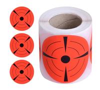 Dokeno Lot de 200 autocollants pour cible de tir réactif, 7,6 cm, papier de tir, rond, fluorescent, pour exercices de tir