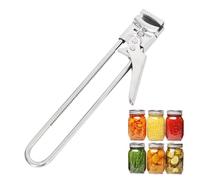 Dokeno Ouvre Bocal Réglable Ouvre Bocaux Manuel Ouvre Couvercle Acier Inox Ouvre Boîte pour Âgées Mains Faibles Cuisine Ouvre Bouteille pour Couvercles de 0,5 à 13,6cm