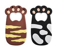 Dokeno Ouvre-Bouteille Réfrigérateur Magnétique, 2PCS Chat Griffe Décapsuleur Ergonomique, Gadgets pour Bière, Bar, Cuisine, Familiale