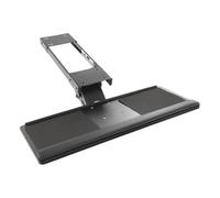 Dokiiovo Plateau de clavier sous le bureau, support de clavier réglable, tiroir de clavier sous table, tiroir de clavier ergonomique pour bureau, salle d'ordinateur, maison, 65 x 25,5 cm