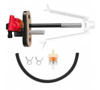 Dokili 7051006 Robinet d'arrêt de carburant pour Polaris Scrambler | Convient pour Trail Blazer Boss Magnum 250, remplace 7051014 7052190, kit de soupape de commutateur de gaz avec colliers de