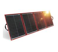 DOKIO 200W Kit Panneau solaire pliable portable monocristallin avec 2 ports USB Pour Plein air