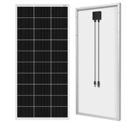 DOKIO Panneau solaire monocristallin 200 W 18 V - 200 W - Pour batteries 12 V - Idéal pour camping-car, camping, abri de jardin
