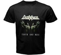 Dokken Tooth and Nail Rock Band Legend Men's Black T-T-Shirts à Manches Courtes(Large)