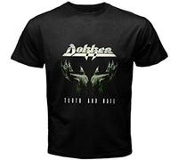 Dokken Tooth and Nail Rock Band Legend Men's T-Shirt Black L