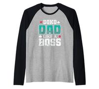 Doko Dad Like a Boss Jeu de Cartes Hobby Manche Raglan