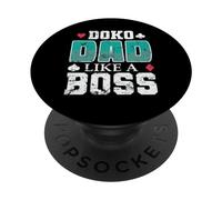 Doko Dad Like a Boss Jeu de Cartes Hobby PopSockets PopGrip Adhésif