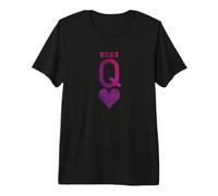 Doko Queen Doppelkopf Jeu de Cartes T-Shirt Haut de Gamme