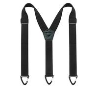 DOKRIN Bretelles homme, 1 sangle dorsale d'extérieur pour homme sangle dorsale d'alpinisme sangle dorsale réglable en Y avec boucle triangulaire antidérapante (noire)
