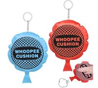 DOKRIN Farces et attrapes，Lot de 2 sacs de pets simulés pour le poisson d'avril, tampons éponge d'Halloween, jouets de fête amusants et amusants