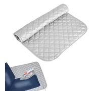 DOKRIN Table à repasser,Planche à repasser pliable, portable et résistante aux hautes températures, idéale pour les voyages, les hôtels et les dortoirs (48 x 85 cm).