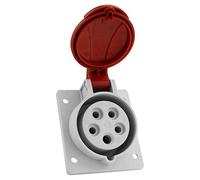 Doktorvolt 6428 Prise encastrable oblique 16 A 400 V 5P IP54 CEE