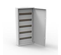 Doktorvolt Boîte de distribution - Boîte à fusibles - En métal - Armoire de distribution en saillie - Distributeur de courant - Distributeur de chantier - 90 modules - 5 rangées - IP30 1505