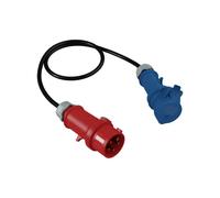 Doktorvolt Câble Adaptateur CEE 1 m 16 A 5P 230 V vers Prise 16 A pour Camping et Caravane 230 V