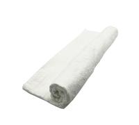 DOKUYIE Couverture en fibre de céramique, déflecteur d'isolation ignifuge, évaluée à 1260 °C, résistance aux hautes températures pour forges, isolation de tuyaux (1 m, 20 mm)