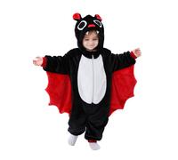 Doladola Combinaisons Bébé Animal Onesie pyjama déguisement halloween (4-5 ans,Chauve - souris)
