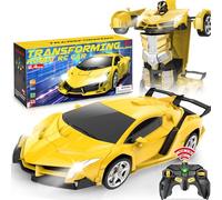 Dolanus Voiture télécommandée - Transformer des voitures robots télécommandées, jouets pour enfants de 5 à 7 ans, jouets pour garçons de 4 ans, jouets pour garçons de 3, 4, 5, 6, 7, 8, 10, 12 ans,