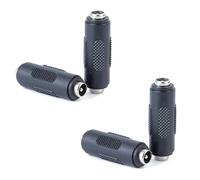 Dolaso Lot de 4 adaptateurs d'alimentation CC femelle vers prise femelle 2,1 x 5,5 mm pour caméra de vidéosurveillance