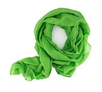 DOLCE ABBRACCIO by RiemTEX WILD CAT Foulard pour femme en micro-toucher anti-rayures pour printemps, été, toute l'année, vert clair, 180 x 58 cm