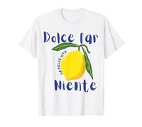 Dolce far niente la dolce vita citron italien T-Shirt