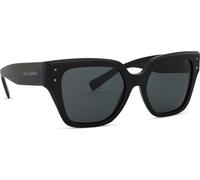 Dolce & Gabbana Lunettes de soleil DG4471 501/87 Acétate Noir/Gris Carré Femme Normale