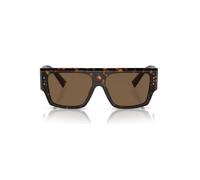 Dolce & Gabbana Femme DG4459 502/73 Lunettes de soleil Acétate Tortue Marron Carré Normale
