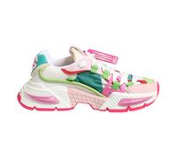 Dolce & Gabbana - Baskets basses en cuir multicolore Airmaster - Femme - Chaussures - Multicolore - Taille: 35 EU