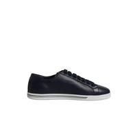 Dolce & Gabbana - Baskets en Cuir Bas de Luxe - Homme - Chaussures - Noir - Taille: 39 EU