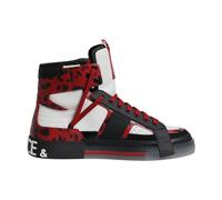Dolce & Gabbana - Baskets montantes en cuir multicolore - Homme - Chaussures - Multicolore - Taille: 41 EU