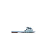 Dolce & Gabbana - ‘Bianca’ slides - Femme - Chaussures - Bleu - Taille: 37 1/2 EU