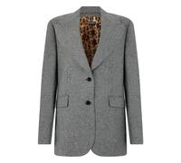Dolce & Gabbana - Blazer Prince de Galles à un bouton - Femme - Vestes - Gris - Taille: 42 FR