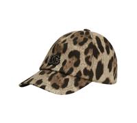 Dolce & Gabbana - Casquette de baseball en coton à imprimé léopard - unisex - Accessoires - Brun - Taille: XL