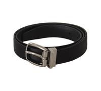 Dolce & Gabbana - Ceinture en cuir style classique - Homme - Accessoires - Noir - Taille: ONE Size