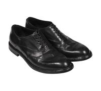 Dolce & Gabbana - Chaussure à lacets en cuir de veau lavé - Homme - Chaussures - Noir - Taille: 40 EU