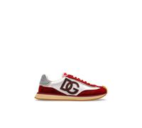 Dolce & Gabbana - Chaussures de sport avec logo - Femme - Chaussures - Rouge - Taille: 37 EU